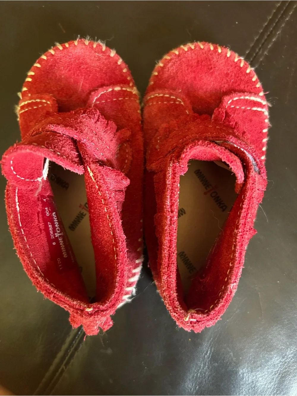 Minnetonka soft suede